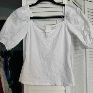White Top XS - H&M